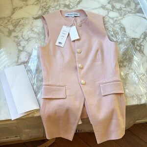 Brand new with tags Veronica Beard Pink vest